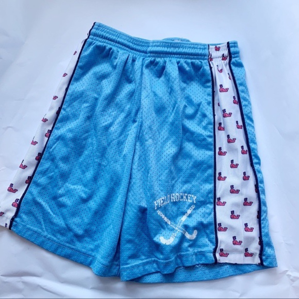 Moyer // Blue Field Hockey Whale Gym Shorts M PAT